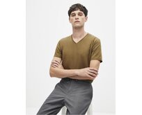 Tričko Neuniv z bavlny Supima® Khaki, S