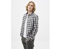 Bavlněná košile Sablaflou Šedá, S