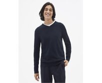 Pletený svetr Sebase Modrá, S