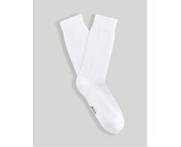 Vysoké ponožky bavlna Supima® Bílá ON Bílá, tu