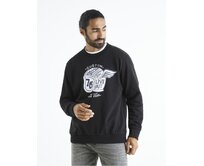 Mikina Beprice s potiskem Černá, S