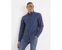 Kostkovaná košile ze 100% bavlny Modrá, S