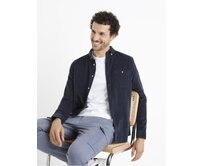 Košile velur Carduroys Modrá, S