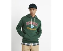 Mikina Nebraska Department Zelená, S