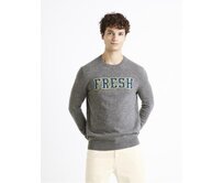 Vlněný svetr Cenormal Šedá, S