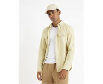 Flanelová košile Caoflacko Béžová, S