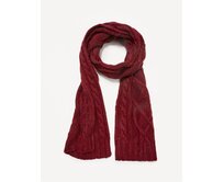 Pletená šála Ciscaneps Vínová Červená, tu