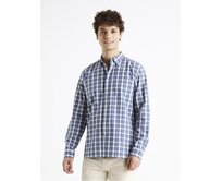 Košile oxford regular Dawayne Modrá, S