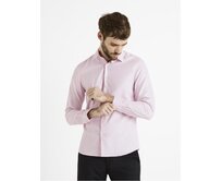 Košile Narox slim střih Růžová, L