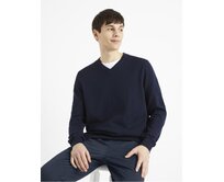 Bavlněný svetr Decotonv Modrá, S