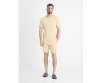 Krátké pyžamo Digaufre Béžová, S