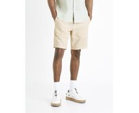 Lněné kraťasy Dolincobm Béžová, 38