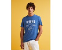 Tričko Feklyn s krátkým rukávem Modrá, S