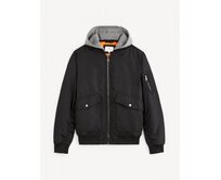 Bunda bomber s kapucí Fujameshoo Černá, M