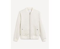 Bunda bomber Dulino1 Bílá, L