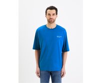 Bavlněné tričko Gesympa Modrá, M