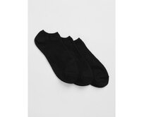 Ponožky basic, 3 páry Černá, onesize