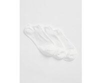 Ponožky basic, 3 páry Bílá, onesize
