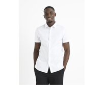 Košile Daslim s krátkým rukávem Bílá, L