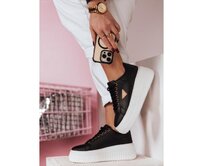 Dámské tenisky na platformě SNIKPIK černé Černá, 39