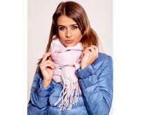 Dámská šála kostkovaná JAXTON růžová Růžová, Univerzální