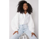 Dámská košile se širokými rukávy CRISTIANA bílá Bílá, Univerzální