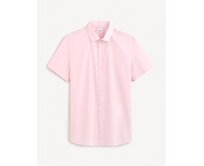 Košile Daslim s krátkým rukávem Růžová, L