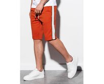 Pánské šortky MORGAN cihlová barva Cihlová, M