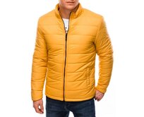 Pánská prošívaná bunda ALBERT hořčicová Horčicová, S