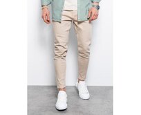 Pánské džíny MITCH béžové Béžová, XXL