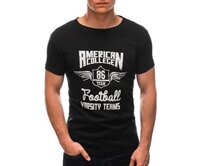 Pánské tričko SAMSON černé Černá, XXL