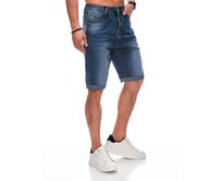 Pánské džínové šortky W478 modré Modrá, 29