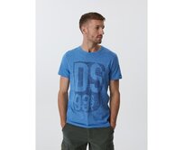 Pánské tričko s potiskem LAIRD VII S1813 modré Modrá, M