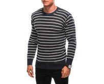 Pánský svetr E220 tmavě šedý Tmavě šedá, XXL/3XL