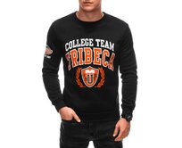 Pánská mikina B1618 černá Černá, M