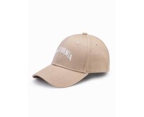 Pánská baseballová čepice H174 béžová Béžová, Univerzální