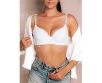 Push-up podprsenka ULR383 bílá Bílá, 40/90C