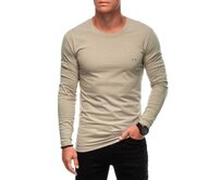 Pánský dlouhý rukáv s potiskem L170 béžový Béžová, XXL