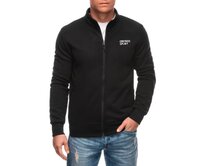 Pánská mikina B1695 - černá Černá, 3XL