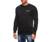 Pánská mikina s kapucí B1701 - černá Černá, 3XL