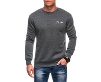 Pánská mikina s kapucí B1701 - černá Šedá, 3XL