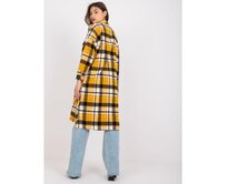 Dámské tričko dlouhé volné ORINA žlutočerné Vícebarevný, Univerzální