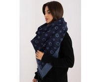 Dámská šála vlněná tmavě modrá Námořnická modrá, Univerzální