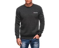 Pánská mikina B1701 - černá Tmavě šedá, 3XL