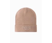 Pánská pletená čepice s vyšitým nápisem - písková V6 Písková, Univerzální