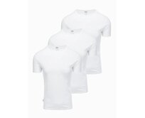 Pánské hladké tričko - mix 3-pack Z29 Bílá, S