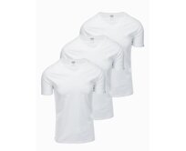 Pánské hladké tričko - mix 3-pack Z29 Bílá, S