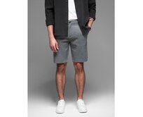 Pánské bavlněné teplákové šortky BASIC - tmavě modré V1 OM-SRBS-0149 Černá, S