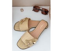Dámské žabky TEDDYLUXE béžové Béžová, 38