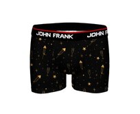 Pánské boxerky John Frank JFBD51-CH-CELEBRATION Černá, XL